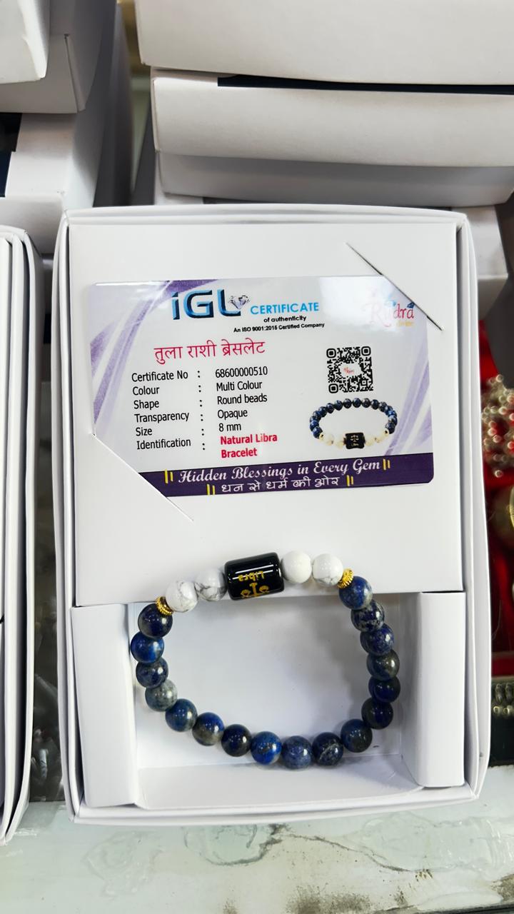 Certified Astrological Bracelet — Tula (Libra)